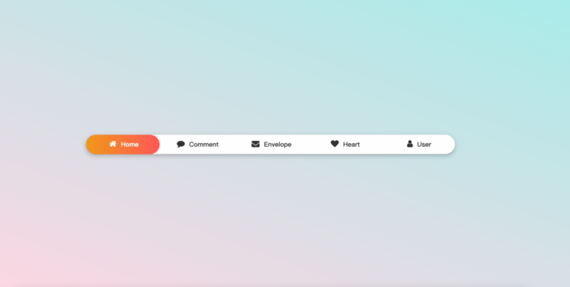 富有弹性的导航栏标签-雪诺印象